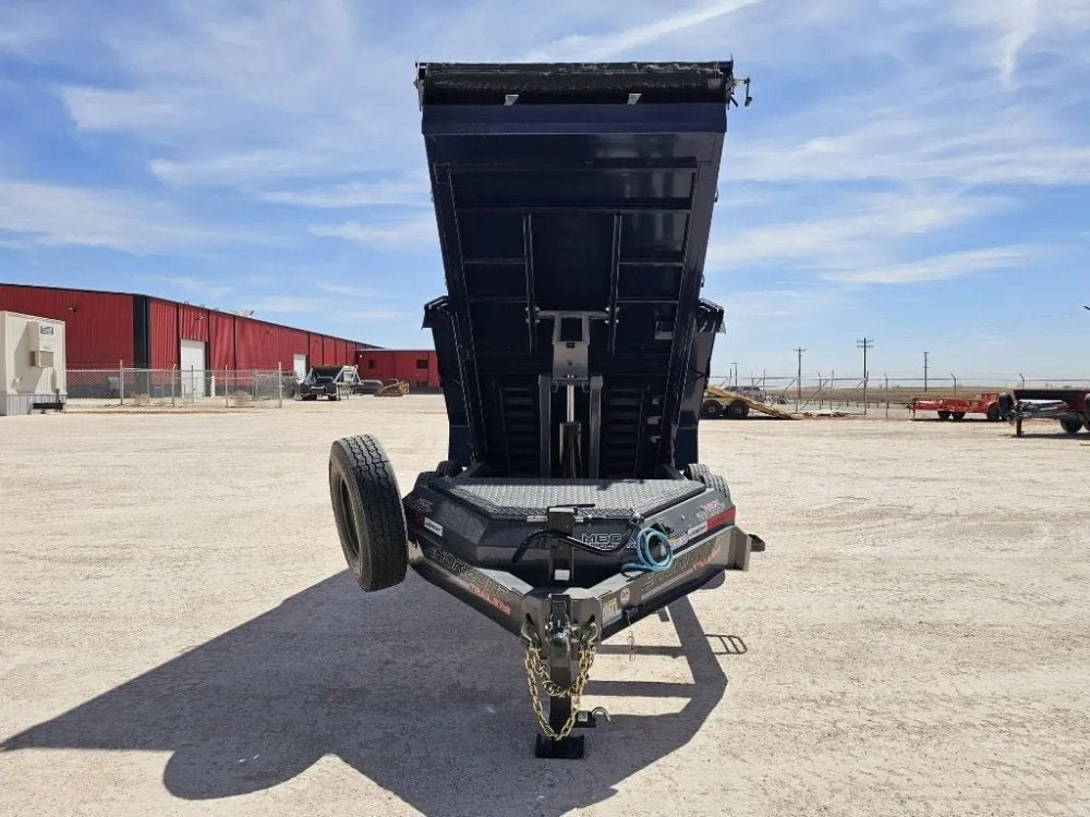 14' Horizon HZ7 Bumper Pull Dump Trailer 24" Side Walls - (2) 7K Axles - Bumper Pull Dump - TrailerSwap