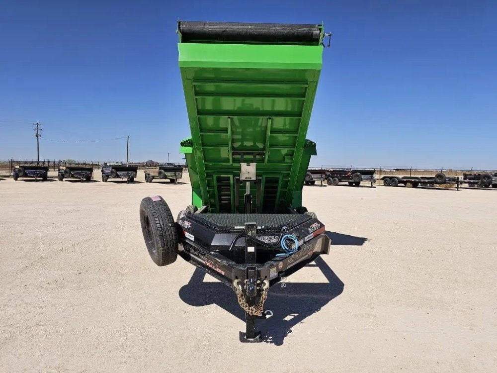 14' Horizon LZ7 Bumper Pull Dump Trailer 30" Side Walls - (2) 7K Axles - Bumper Pull Dump - TrailerSwap