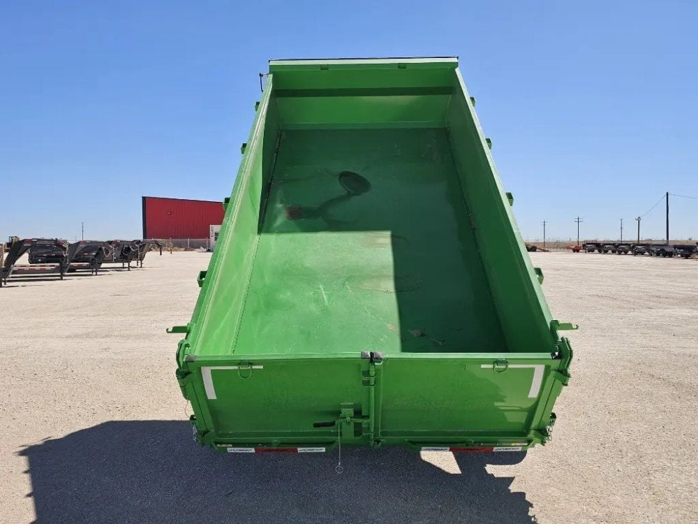 14' Horizon LZ7 Bumper Pull Dump Trailer 30" Side Walls - (2) 7K Axles - Bumper Pull Dump - TrailerSwap