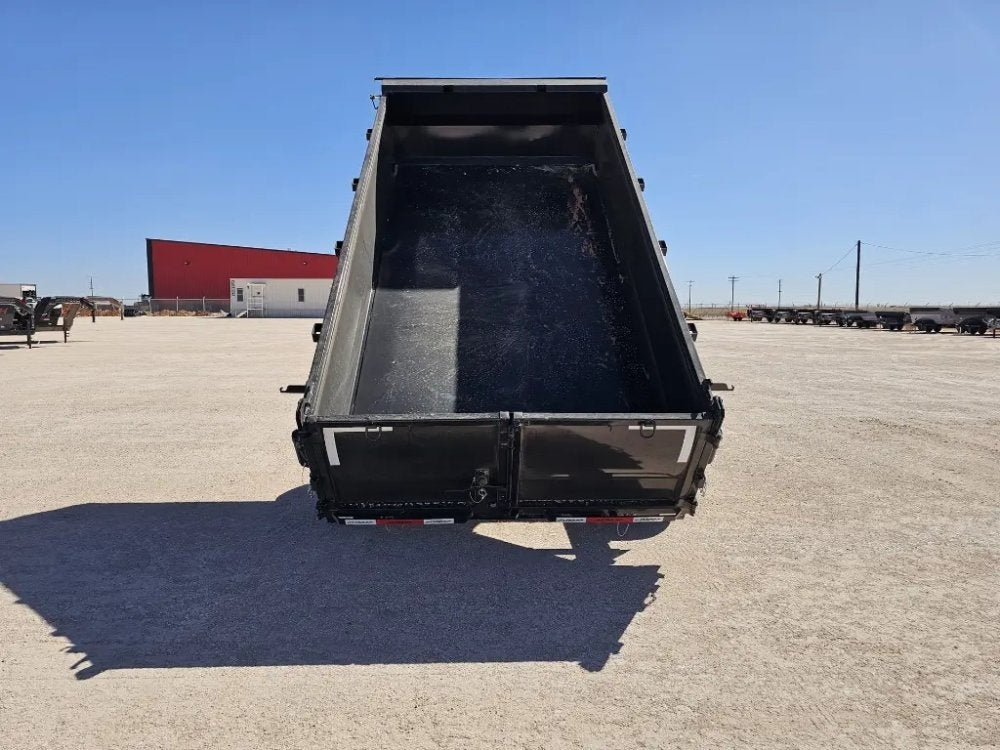 14' Horizon LZ7 Bumper Pull Dump Trailer 30" Side Walls - (2) 7K Axles - Bumper Pull Dump - TrailerSwap