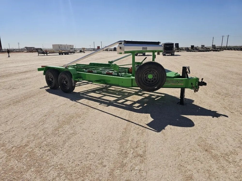 14' Horizon RDZ Bumper Pull Roll Off Base Trailer - (2) 7K Axles - Roll Off Base Trailer - RO 14' Bumper Pull - TrailerSwap