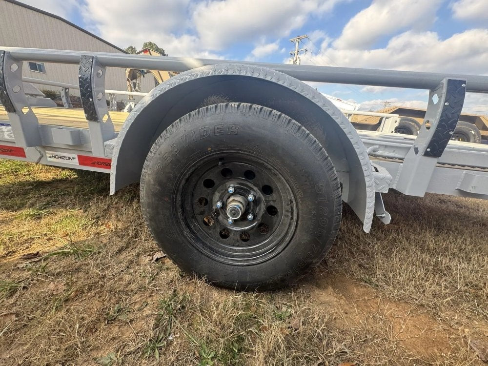 14' Horizon UTZ Bumper Pull Utility Trailer - (1) 3.5K Axles - Utility & SXS - TrailerSwap