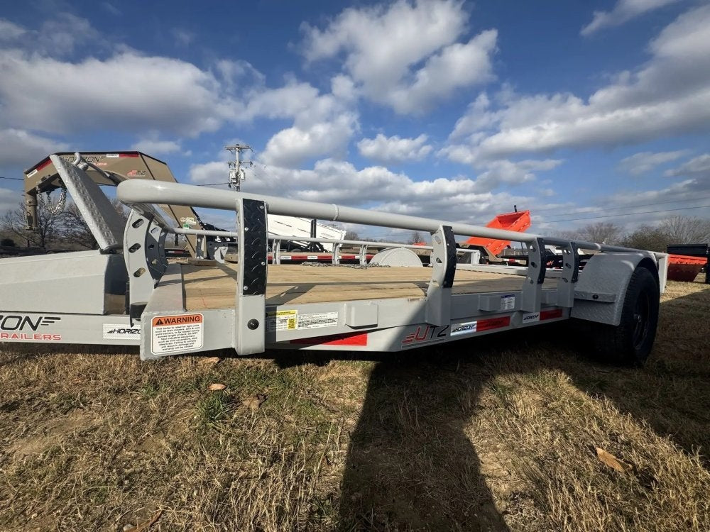 14' Horizon UTZ Bumper Pull Utility Trailer - (1) 3.5K Axles - Utility & SXS - TrailerSwap