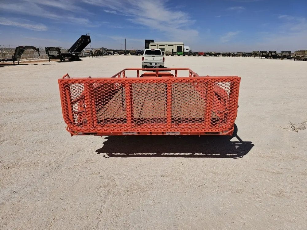14' Horizon UTZ Bumper Pull Utility Trailer - (2) 3.5K Axles - Utility & SXS - TrailerSwap