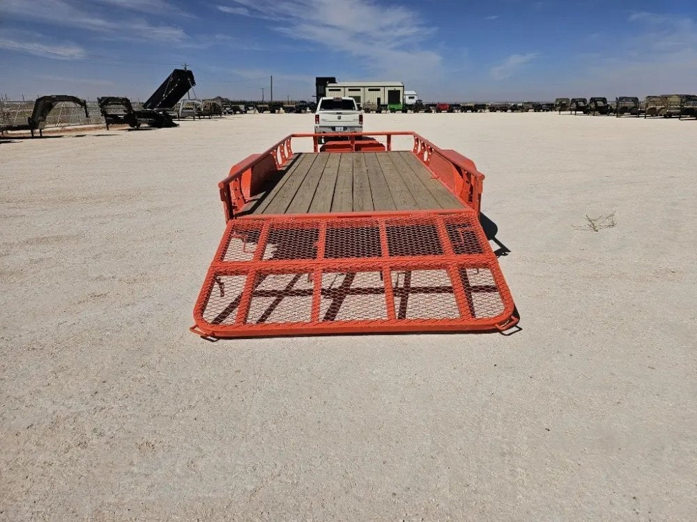 14' Horizon UTZ Bumper Pull Utility Trailer - (2) 3.5K Axles - Utility & SXS - TrailerSwap