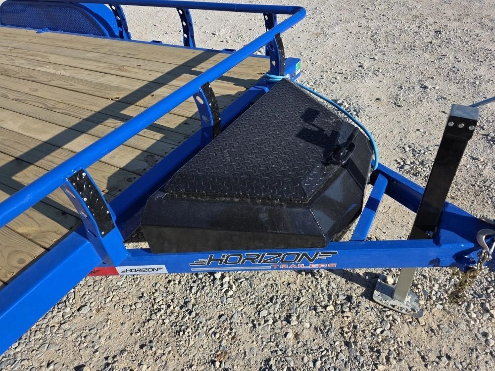 14' Horizon UTZ Bumper Pull Utility Trailer - (2) 3.5K Axles - Utility & SXS - TrailerSwap
