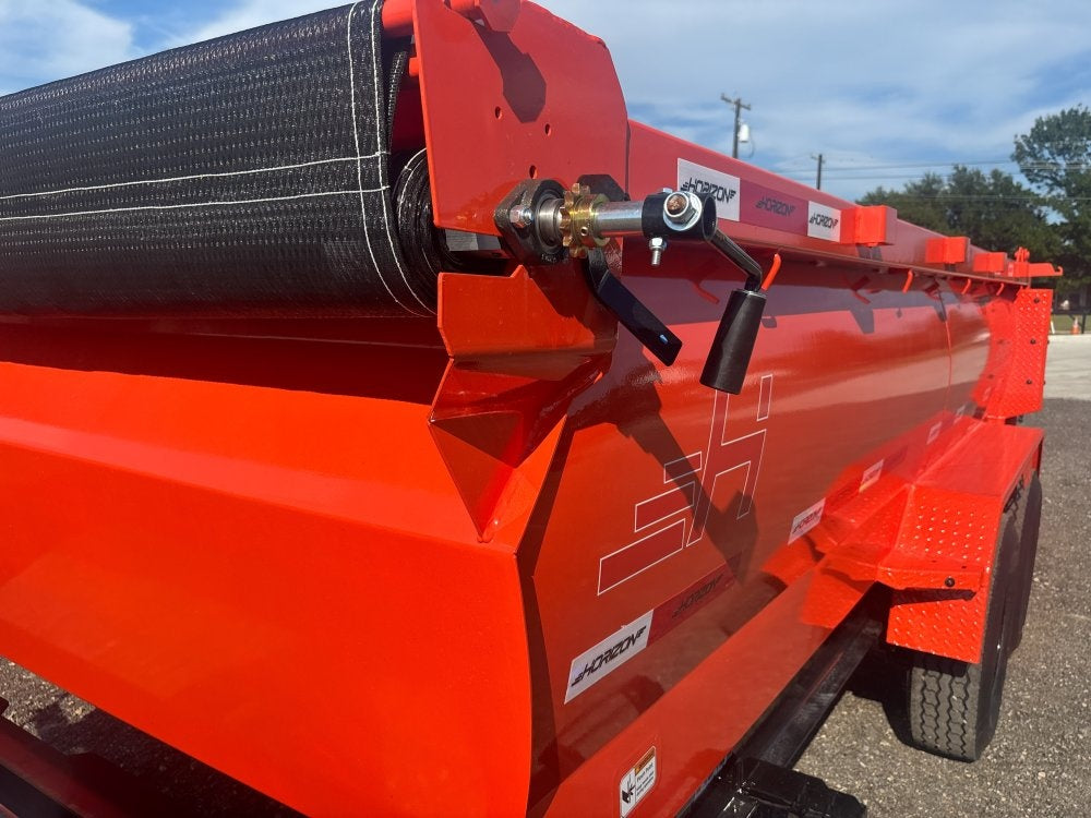14' HZ7 Dump 36" Sides - 7K Axles - 620 Scissor - Bumper Pull Dump - Dump Trailers - TrailerSwap