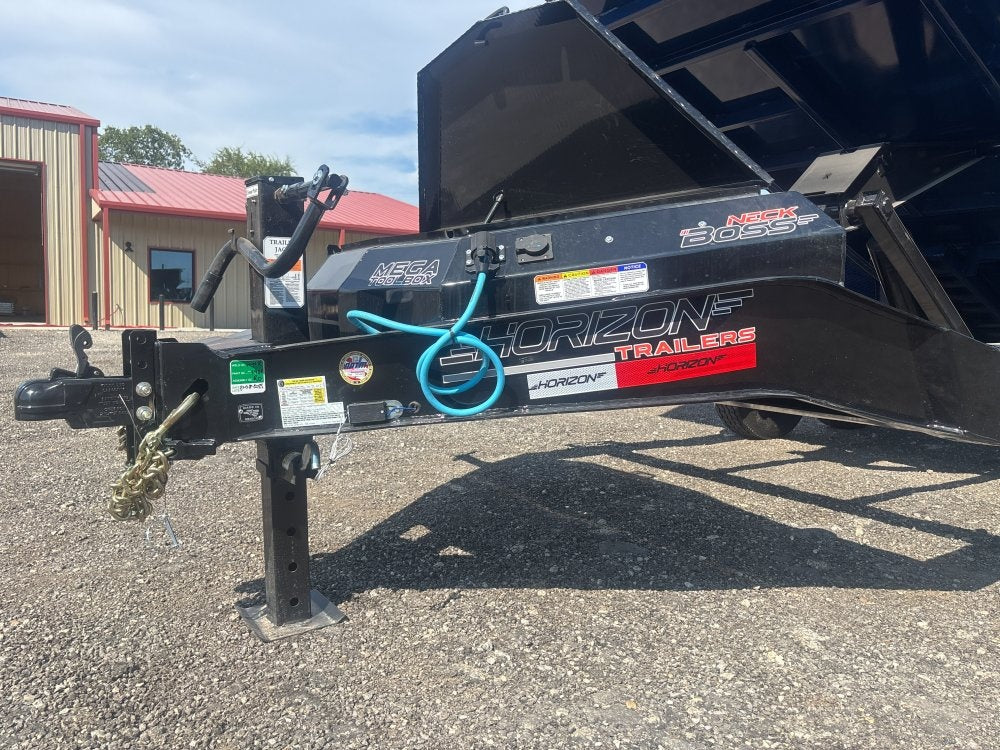 14' HZ7 Dump 48" Sides - 7K Axles - 620 Scissor - Bumper Pull Dump - Dump Trailers - TrailerSwap