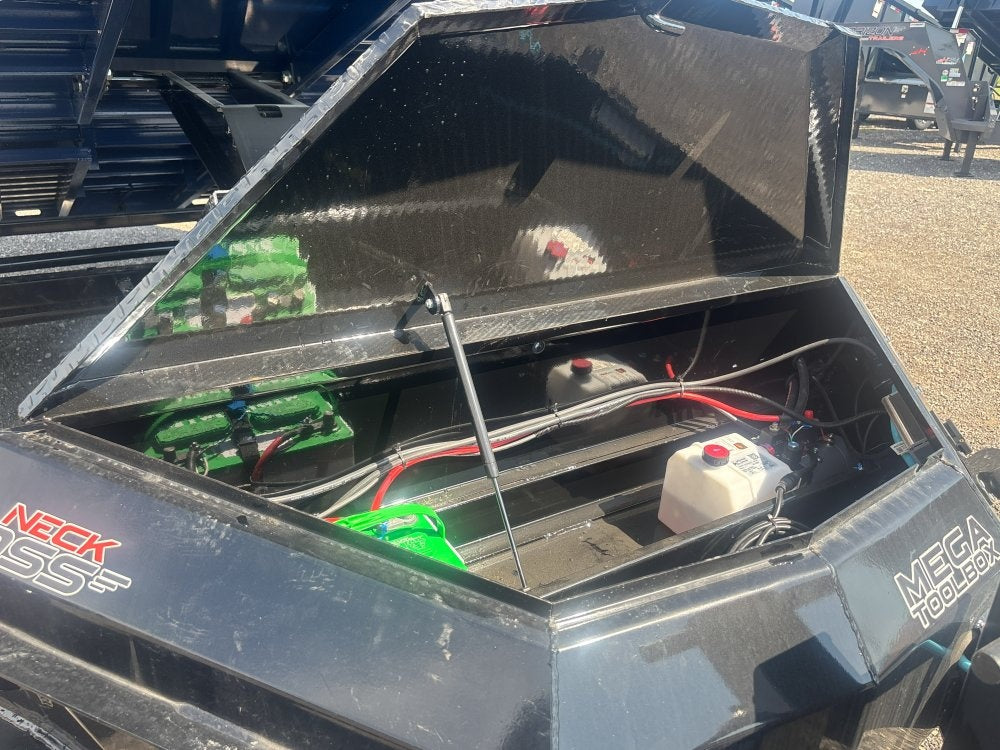 14' HZ7 Dump 48" Sides - 7K Axles - 620 Scissor - Bumper Pull Dump - Dump Trailers - TrailerSwap