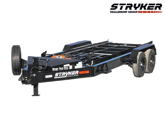 14' Stryker Bumper Pull Roll Off Base Trailer - (2) 7K Axles - Roll Off Base Trailer - RO 14' Bumper Pull - TrailerSwap