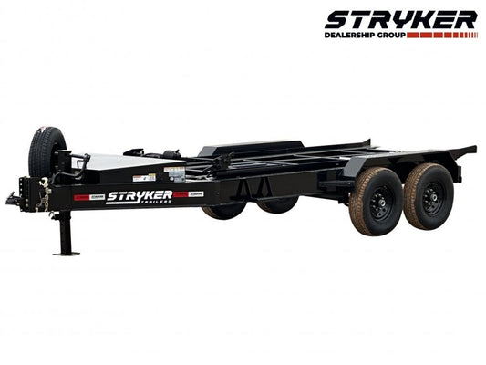 14' Stryker Bumper Pull Roll Off Base Trailer - (2) 7K Axles - Roll Off Base Trailer - RO 14' Bumper Pull - TrailerSwap