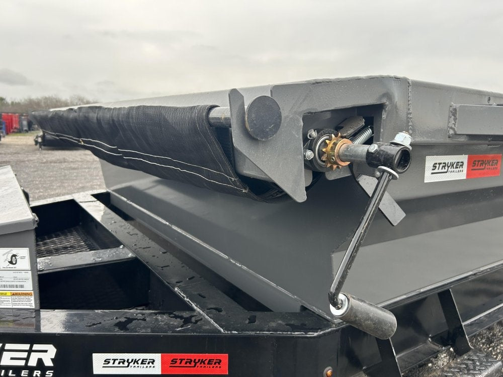 14' Stryker EDT Bumper Pull Dump Trailer 20" Side Walls - (2) 7k Axles - Bumper Pull Dump - Dump Trailers - TrailerSwap