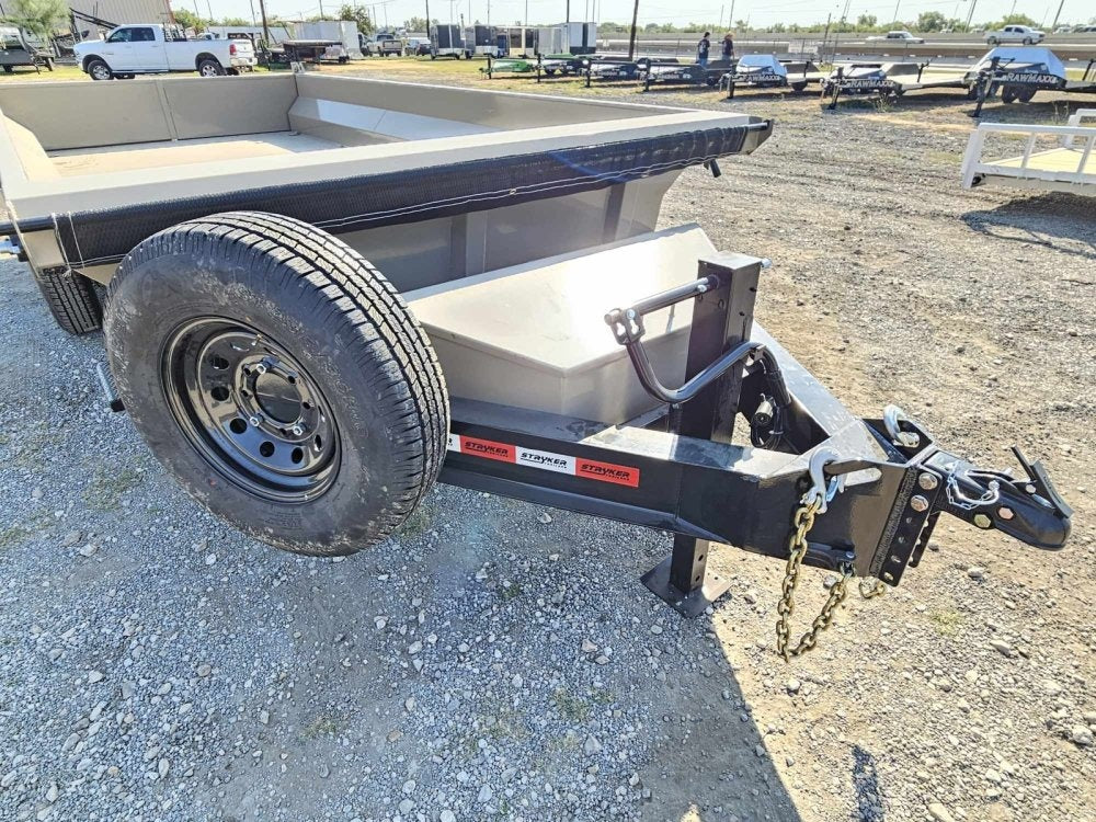 14' Stryker EDT Bumper Pull Dump Trailer 20" Side Walls - (2) 7k Axles - Bumper Pull Dump - Dump Trailers - TrailerSwap