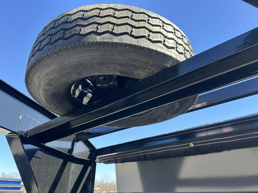 14' Stryker SDT Gooseneck Dump Trailer 48" Side Walls - (2) 7k Axles - Gooseneck Dump - Dump Trailers - TrailerSwap