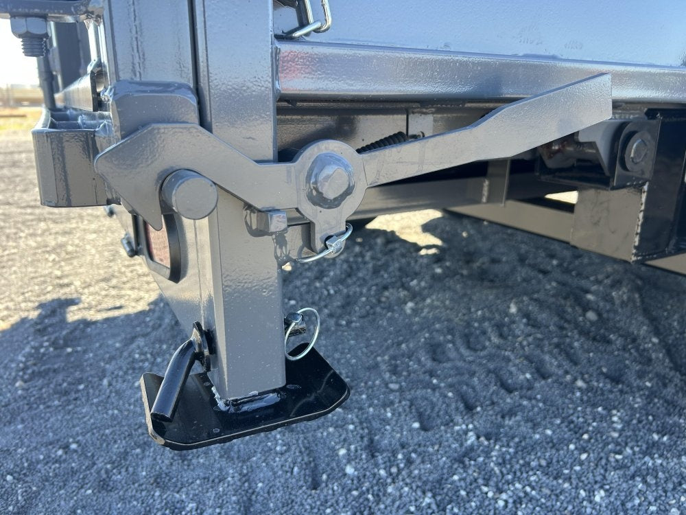 14' Stryker SDT Gooseneck Dump Trailer 48" Side Walls - (2) 7k Axles - Gooseneck Dump - Dump Trailers - TrailerSwap