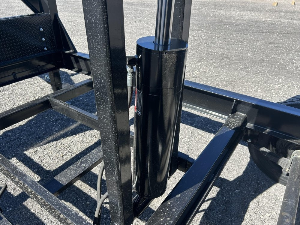 14' Stryker SDT Gooseneck Dump Trailer 48" Side Walls - (2) 7k Axles - Gooseneck Dump - Dump Trailers - TrailerSwap