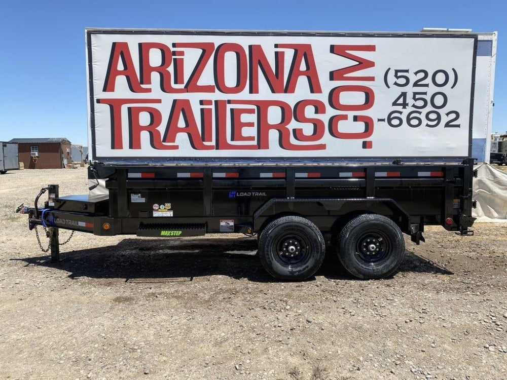14' Tandem Axle Dump Trailer - Bumper Pull Dump - Dump Trailers - TrailerSwap