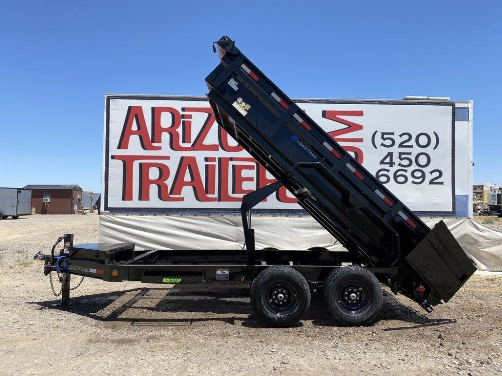 14' Tandem Axle Dump Trailer - Bumper Pull Dump - Dump Trailers - TrailerSwap