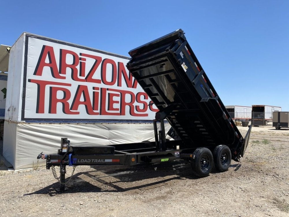 14' Tandem Axle Dump Trailer - Bumper Pull Dump - Dump Trailers - TrailerSwap