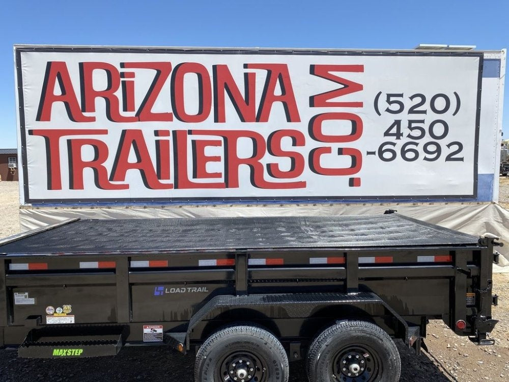 14' Tandem Axle Dump Trailer - Bumper Pull Dump - Dump Trailers - TrailerSwap