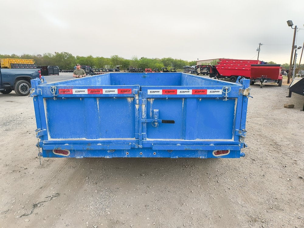 14' x 7' Ascend Bumper Pull Dump - Bumper Pull Dump - Dump Trailers - TrailerSwap
