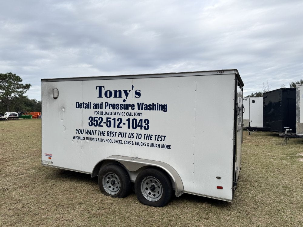 14' x 7' Covered Wagon Enclosed - Enclosed - TrailerSwap