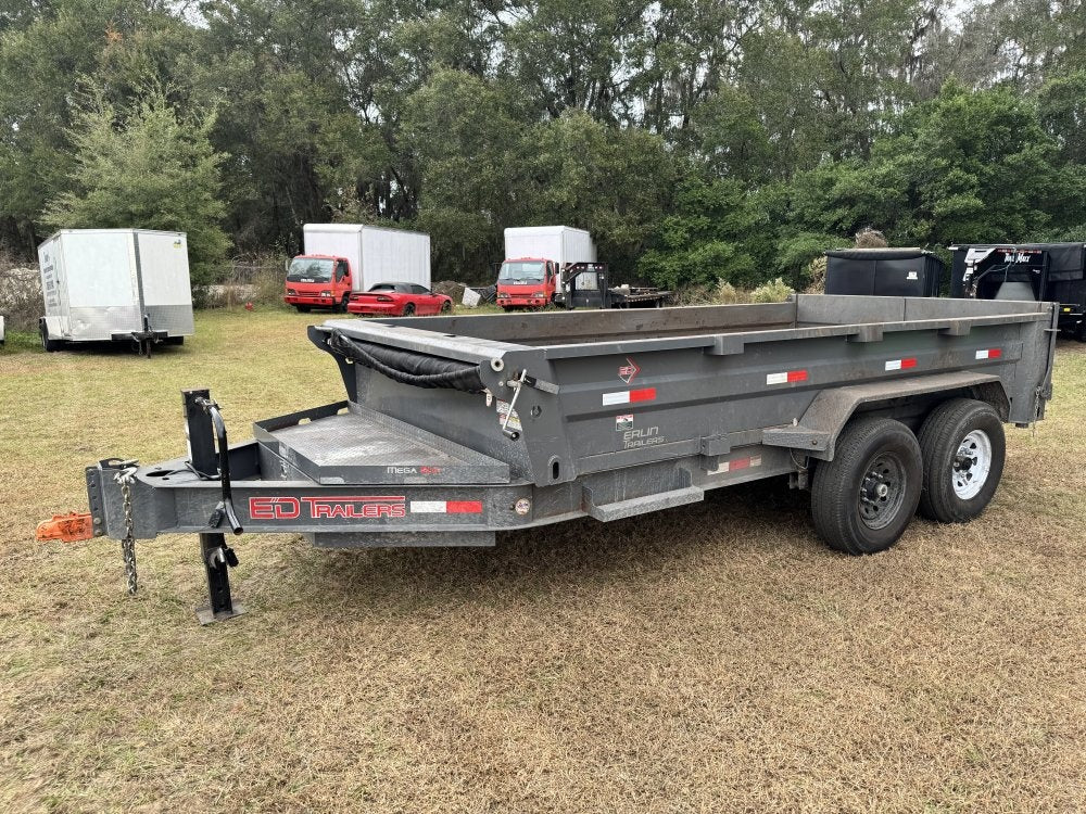 14' x 7' ED Trailers Bumper Pull Dump - Bumper Pull Dump - Dump Trailers - TrailerSwap