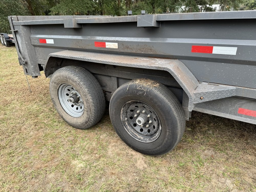 14' x 7' ED Trailers Bumper Pull Dump - Bumper Pull Dump - Dump Trailers - TrailerSwap
