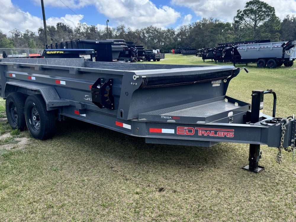 14' x 7' ED Trailers Bumper Pull Dump - Bumper Pull Dump - Dump Trailers - TrailerSwap