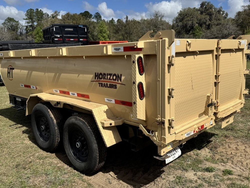 14' x 7' Horizon Bumper Pull Dump - Bumper Pull Dump - Dump Trailers - TrailerSwap