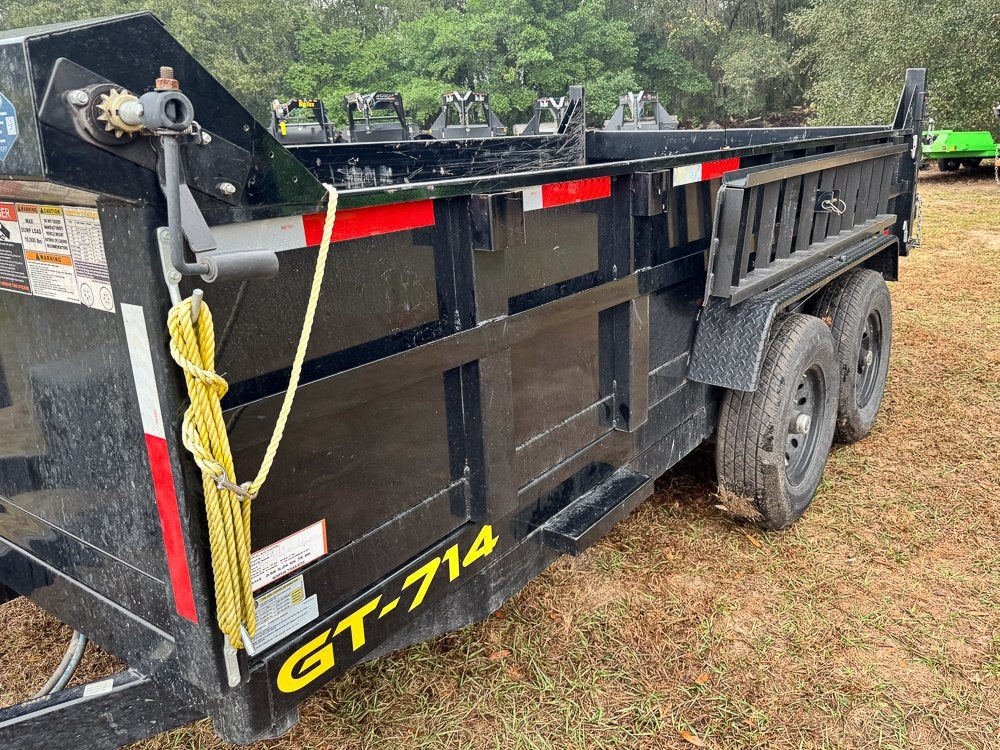 14' x 7' Manufacturer Bumper Pull Dump - Bumper Pull Dump - Dump Trailers - TrailerSwap