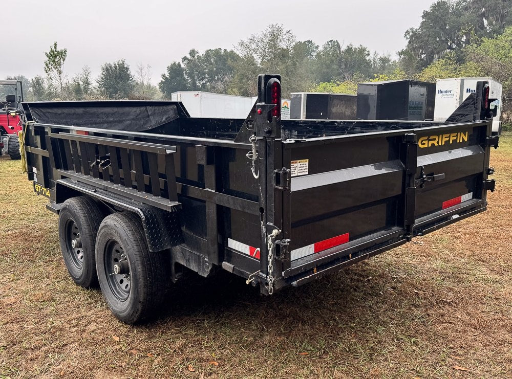 14' x 7' Manufacturer Bumper Pull Dump - Bumper Pull Dump - Dump Trailers - TrailerSwap