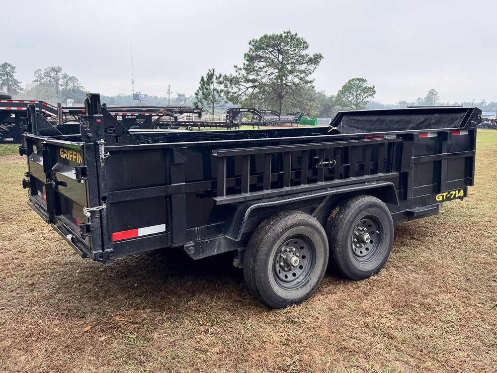 14' x 7' Manufacturer Bumper Pull Dump - Bumper Pull Dump - Dump Trailers - TrailerSwap
