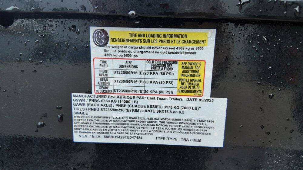 14' x 83" ET BP Dump Trailer 48" Sides - 7K Axles - 14K GVWR - Bumper Pull Dump - Dump Trailers - TrailerSwap