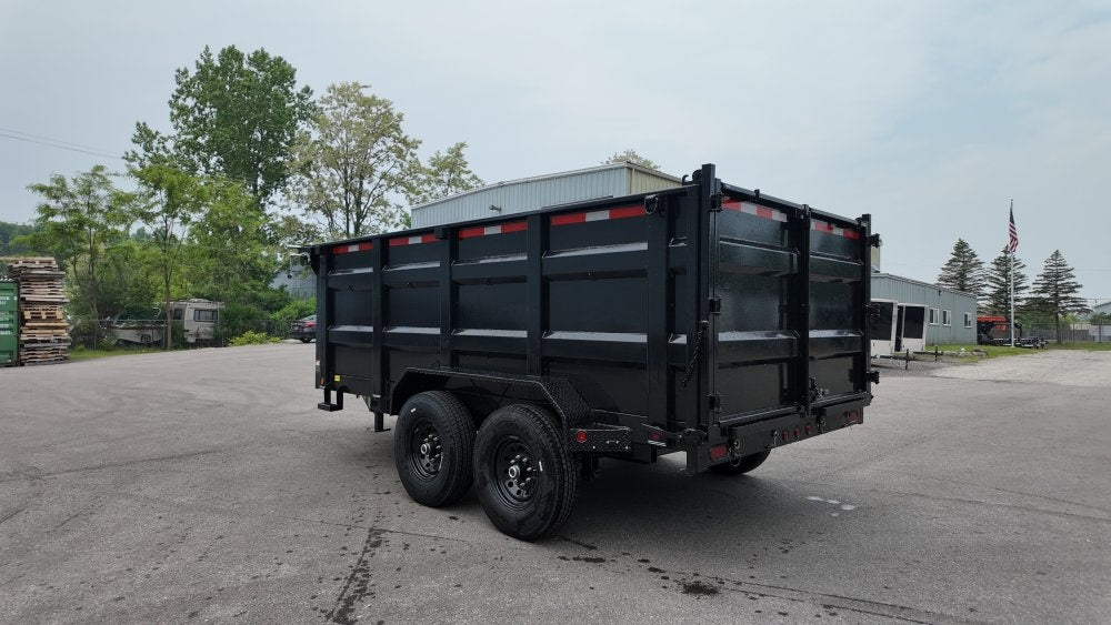 14' x 83" ET BP Dump Trailer 48" Sides - 7K Axles - 14K GVWR - Bumper Pull Dump - Dump Trailers - TrailerSwap