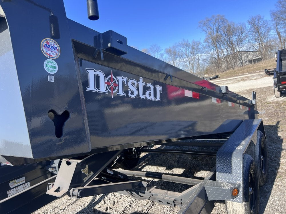 14' x 83" Iron Bull DTB Bumper Pull Dump Trailer 20" Side Walls - (2) 7,000 lb Axles - Dump Trailers/Dump Trailers - Stryker Dealership Group