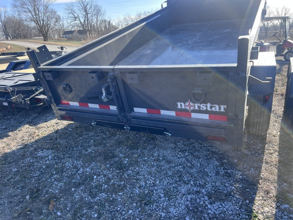 14' x 83" Iron Bull DTB Bumper Pull Dump Trailer 20" Side Walls - (2) 7,000 lb Axles - Dump Trailers/Dump Trailers - Stryker Dealership Group