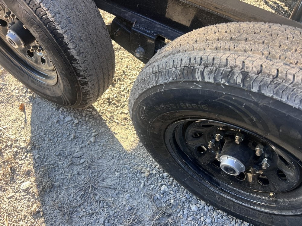 14' x 83" Iron Bull DTB Bumper Pull Dump Trailer 24" Side Walls - (2) 7,000 lb Axles, Telescopic - Dump Trailers/Dump Trailers - Stryker Dealership Group