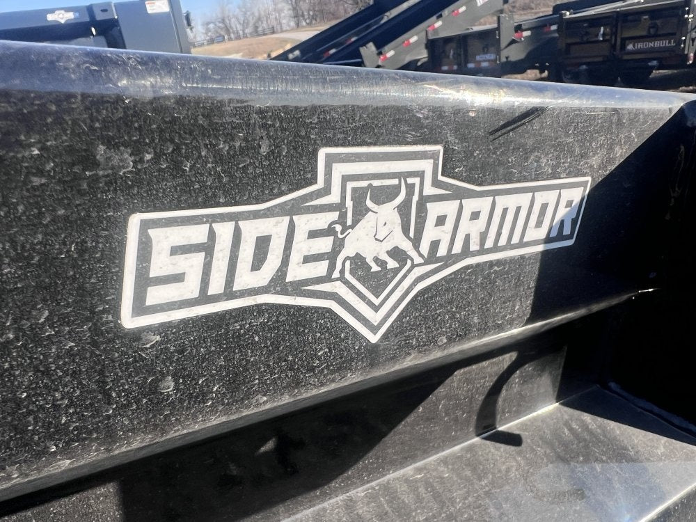 14' x 83" Iron Bull DTB Bumper Pull Dump Trailer 24" Side Walls - (2) 7,000 lb Axles, Telescopic - Dump Trailers/Dump Trailers - Stryker Dealership Group