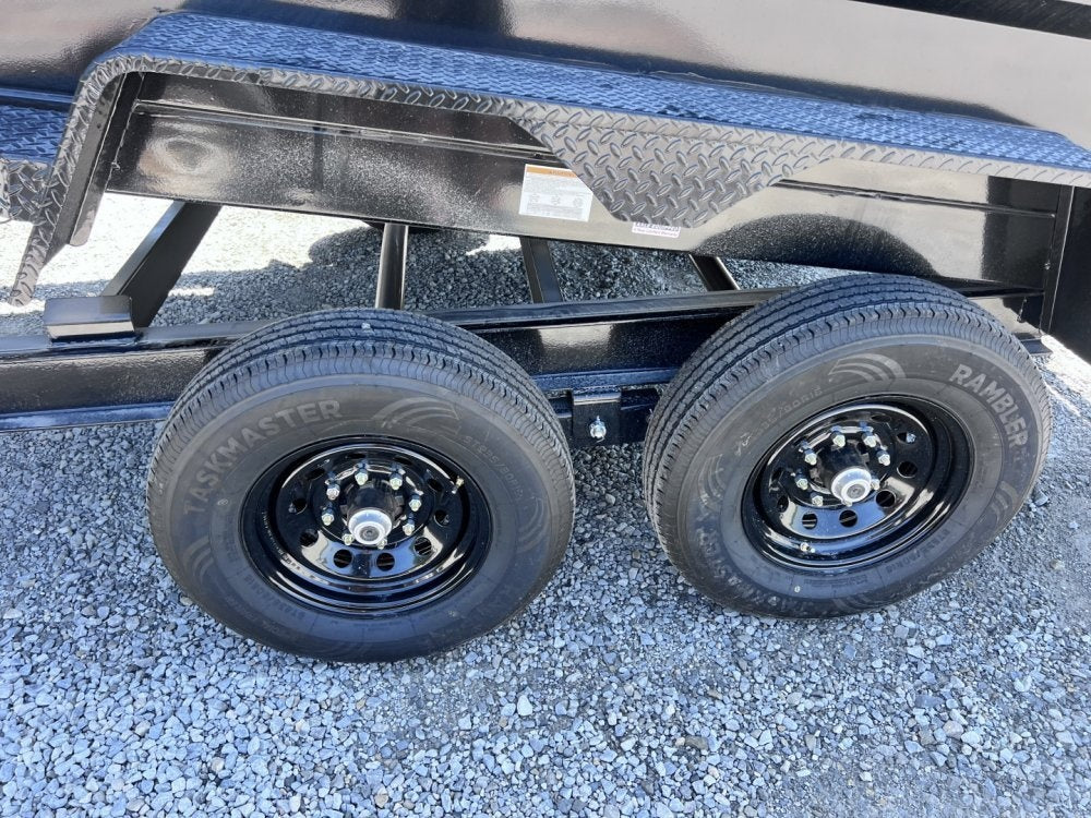 14' x 83" Iron Bull DTG Gooseneck Dump Trailer 48" Side Walls - (2) 7,000 lb Axles, Telescopic Lift - Dump Trailers - Dump Trailers - TrailerSwap