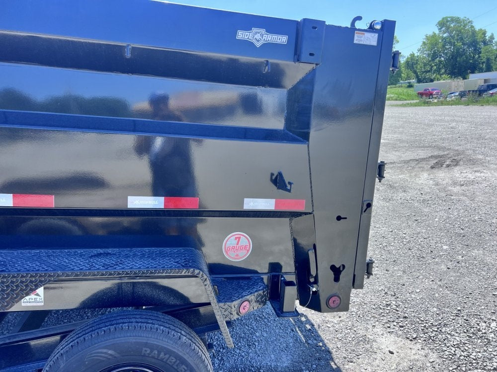 14' x 83" Iron Bull DTG Gooseneck Dump Trailer 48" Side Walls - (2) 7,000 lb Axles, Telescopic Lift - Dump Trailers - Dump Trailers - TrailerSwap