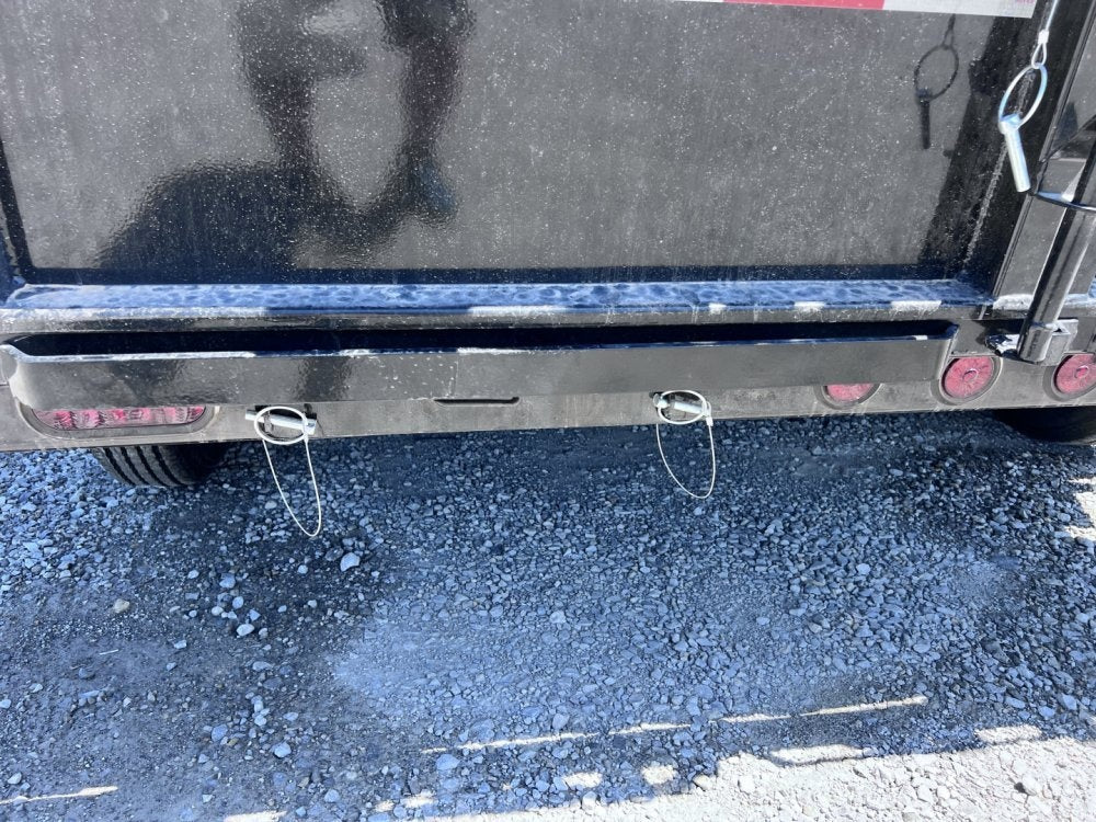 14' x 83" Iron Bull DTG Gooseneck Dump Trailer 48" Side Walls - (2) 7,000 lb Axles, Telescopic Lift - Dump Trailers - Dump Trailers - TrailerSwap