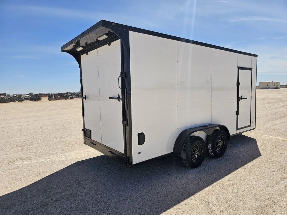 Steel Pines Cargo 7x16 TA2 Enclosed Trailer 7K 39952