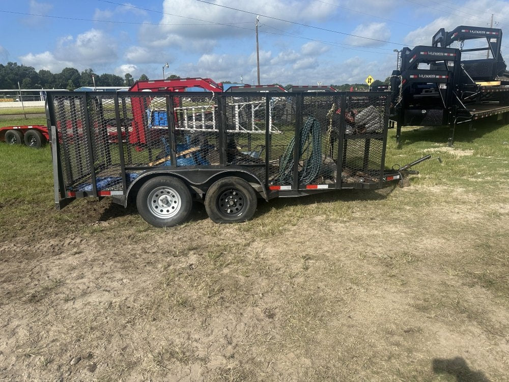 14'x7' Delco Equipment Trailers - Low Profile Equipment Trailers - TrailerSwap