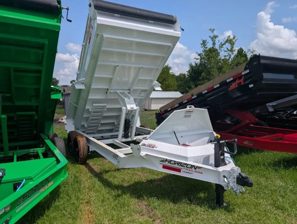 14'x83" Horizon EZ7 Bumper Pull Dump - Bumper Pull Dump - TrailerSwap