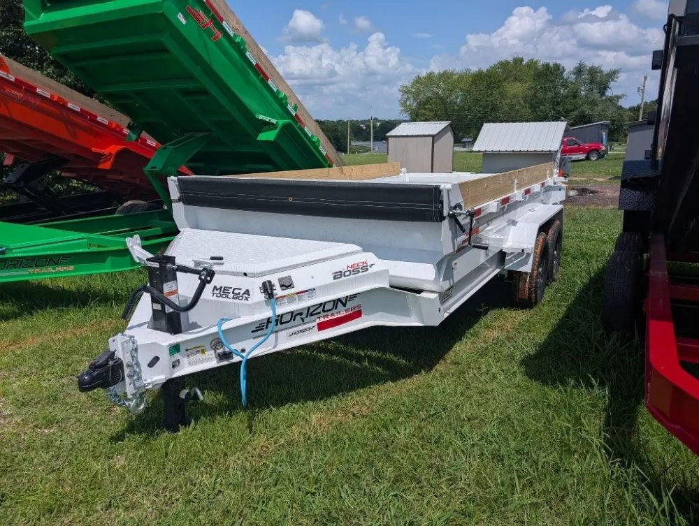 14'x83" Horizon EZ7 Bumper Pull Dump - Bumper Pull Dump - TrailerSwap