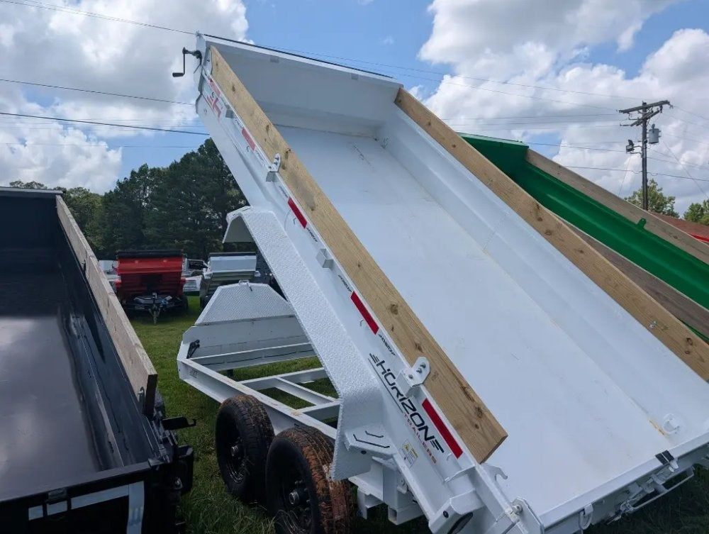 14'x83" Horizon EZ7 Bumper Pull Dump - Bumper Pull Dump - TrailerSwap