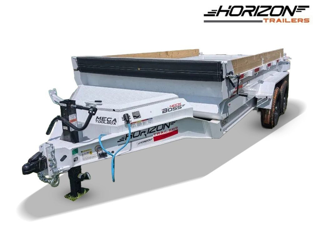 14'x83" Horizon EZ7 Bumper Pull Dump - Bumper Pull Dump - TrailerSwap