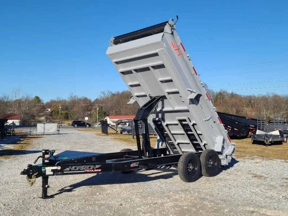14'x83" Horizon HZ7 BP Bumper Pull Dump - Bumper Pull Dump - TrailerSwap