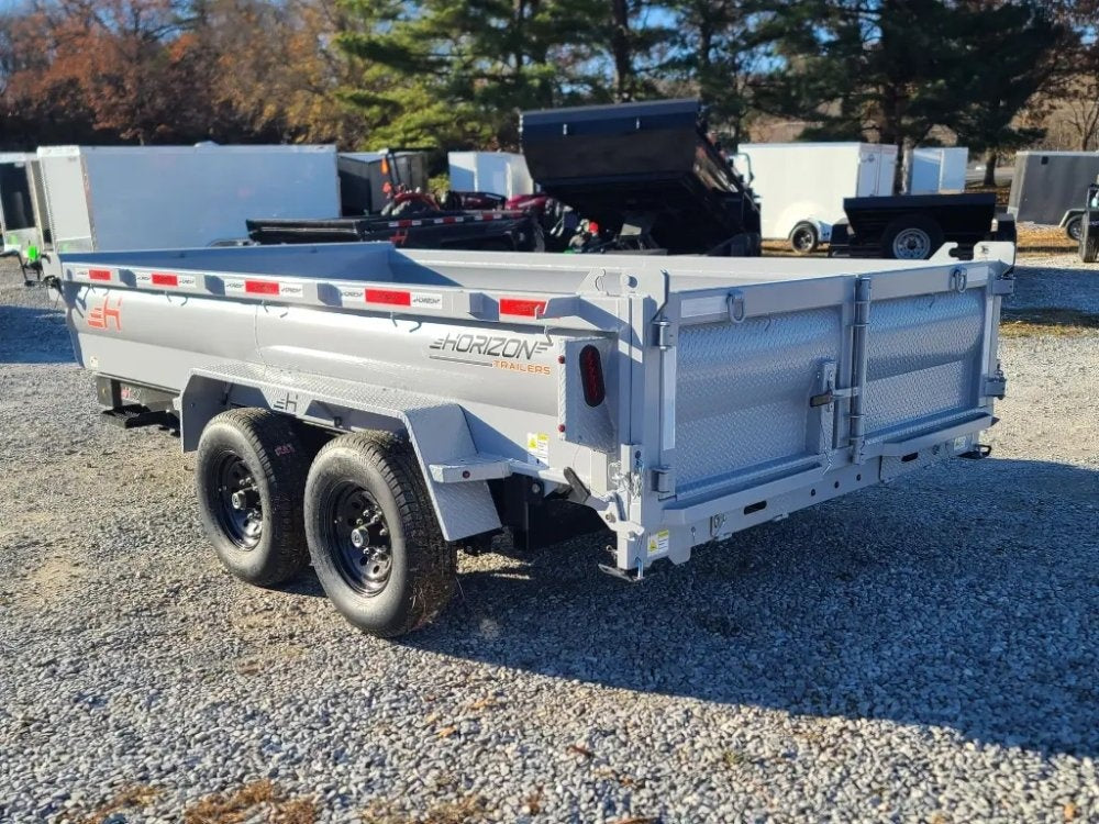 14'x83" Horizon HZ7 BP Bumper Pull Dump - Bumper Pull Dump - TrailerSwap